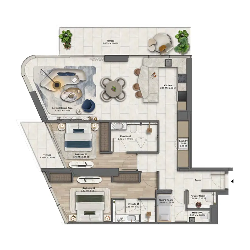 Beyond Developments Soulever by Beyond floor plan