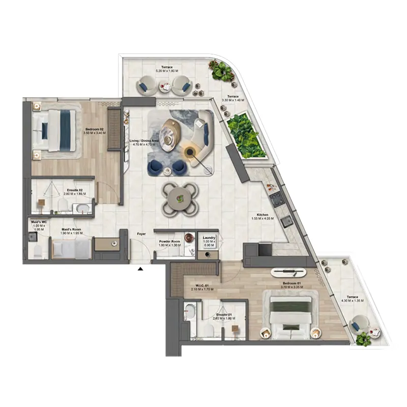 Beyond Developments Soulever by Beyond floor plan