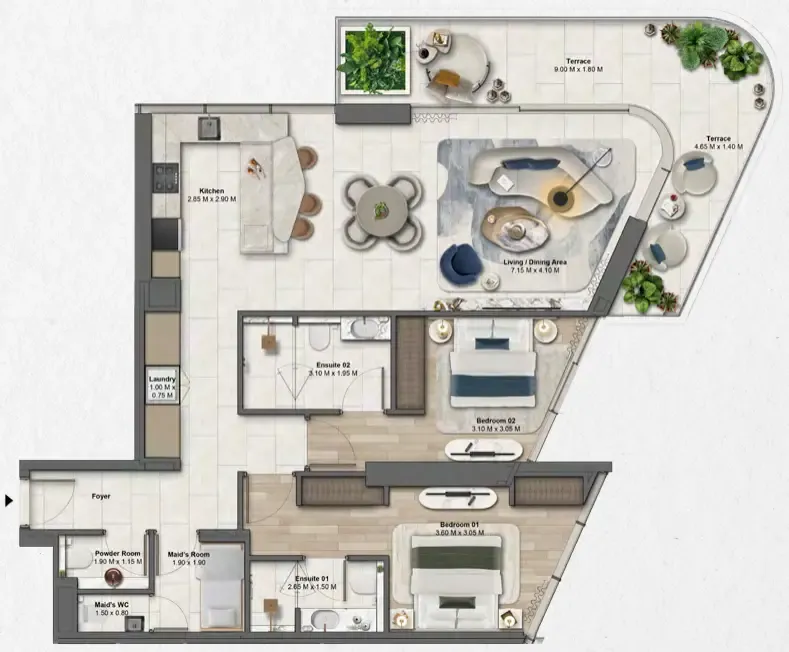 Beyond Developments Soulever by Beyond floor plan