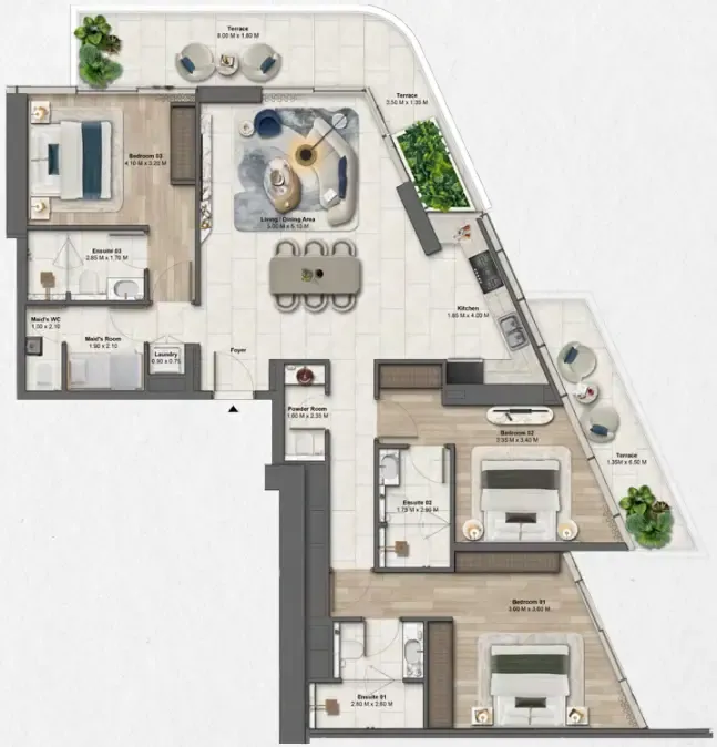 Beyond Developments Soulever by Beyond floor plan