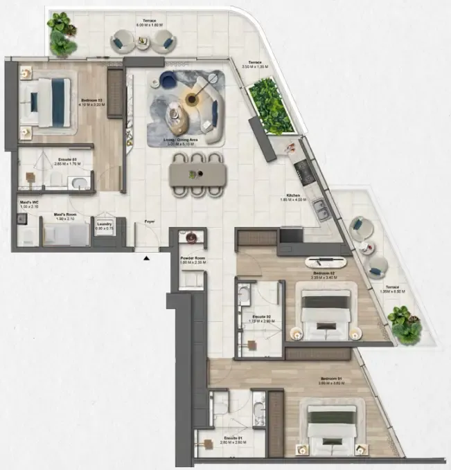 Beyond Developments Soulever by Beyond floor plan