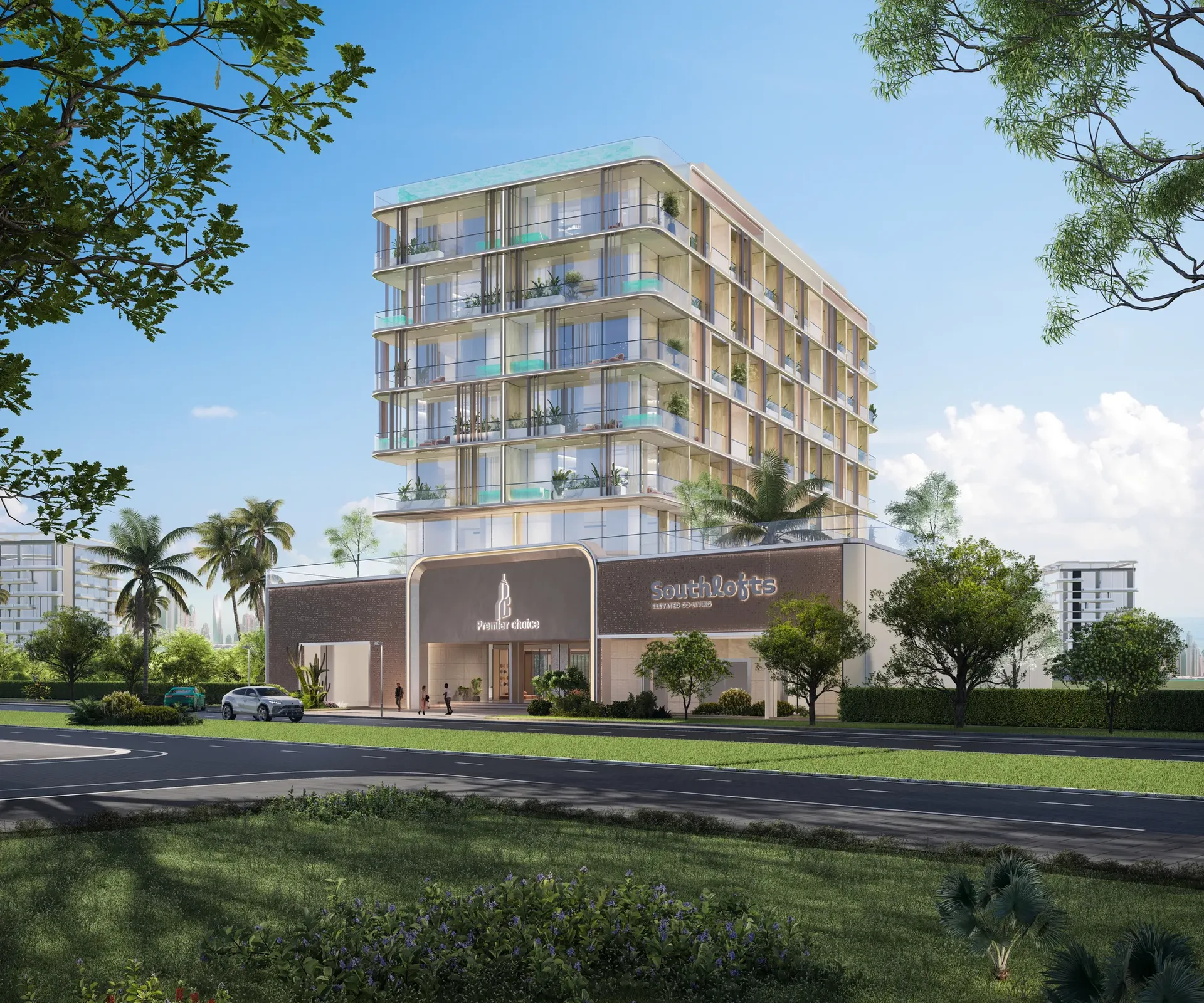 south lofts dubai industrial city dubai project exterior Exterior at South Lofts in Dubai Industrial City Dubai
