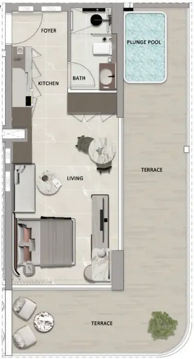 Premier Choice International South Lofts floor plan