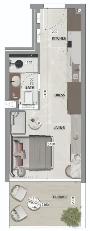 Premier Choice International South Lofts floor plan