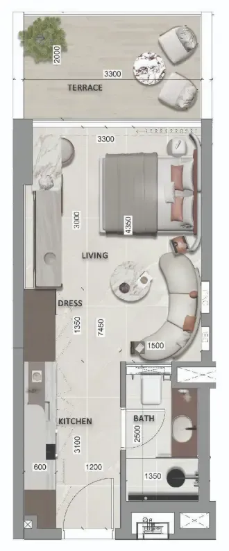 Premier Choice International South Lofts floor plan