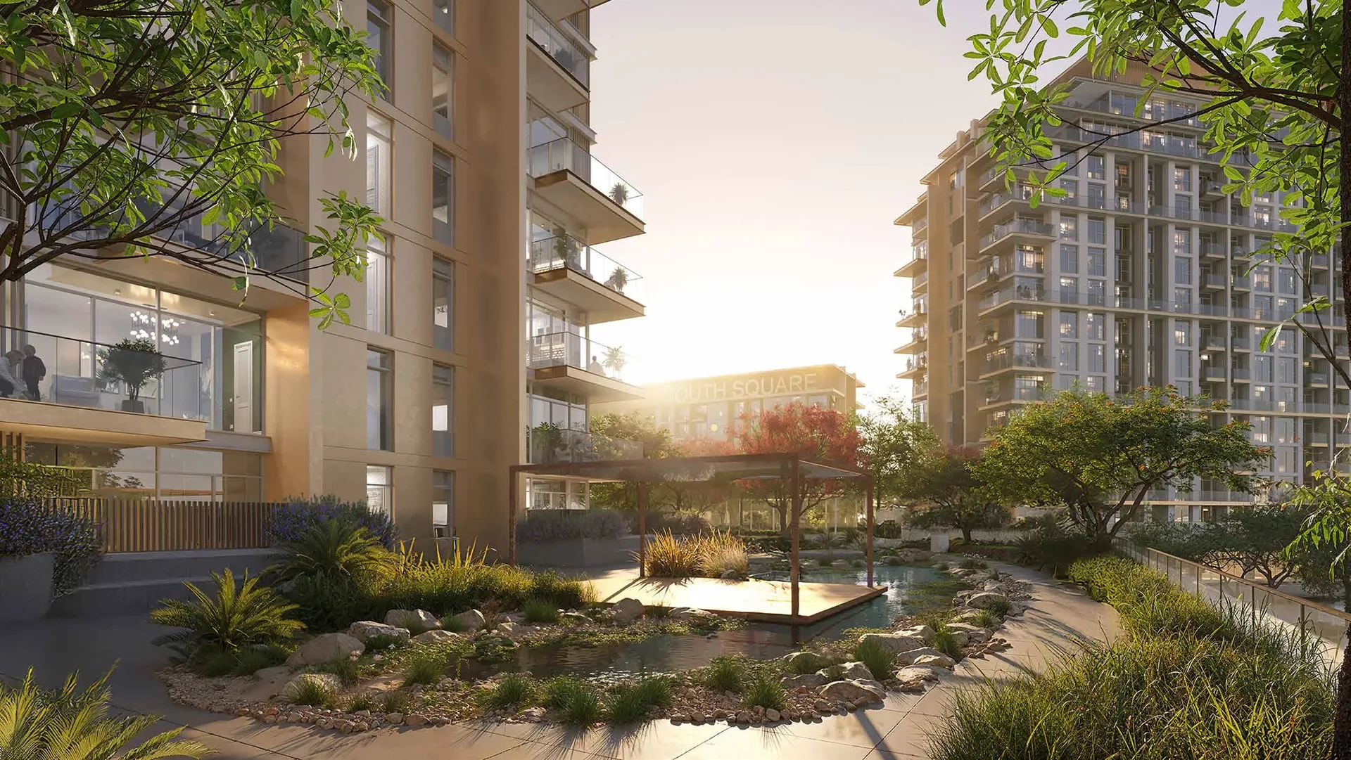 Exterior at South Square Tower S1 in Dubai South Dubai
