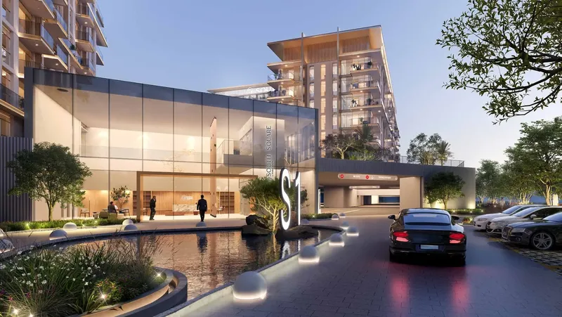 Exterior at South Square Tower S1 in Dubai South Dubai
