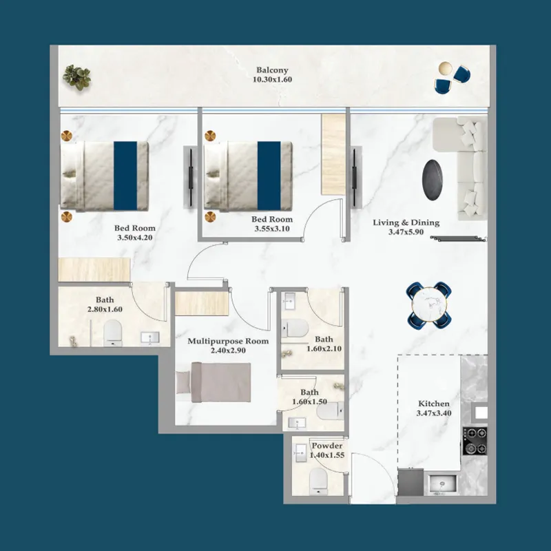 Danube Sparklz floor plan