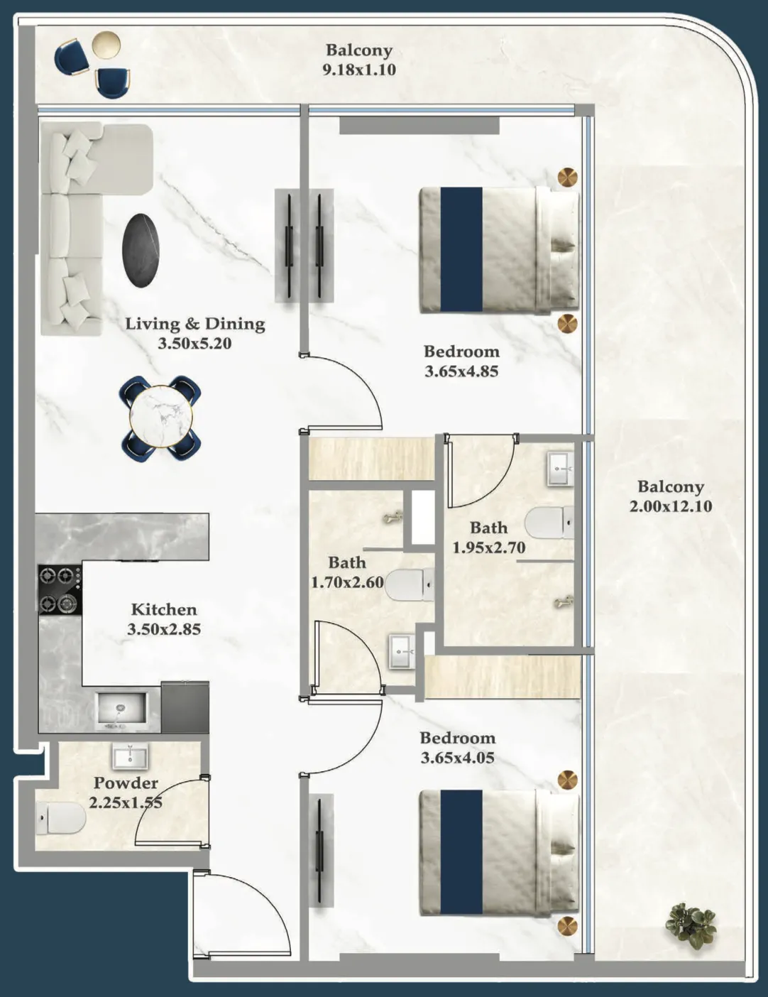 Danube Sparklz floor plan