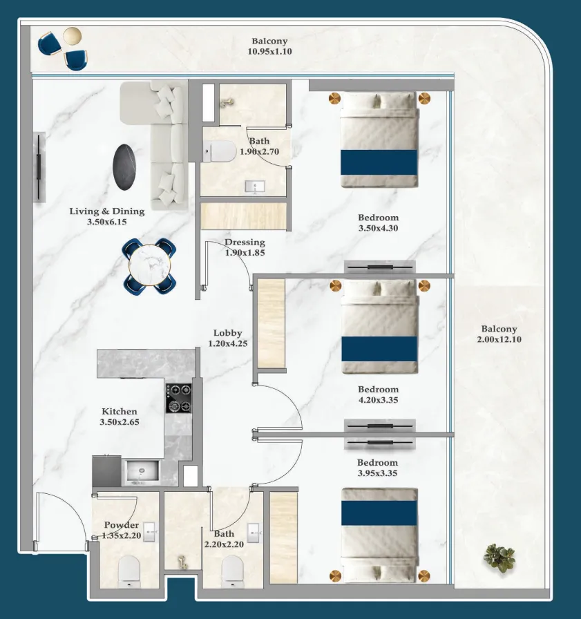 Danube Sparklz floor plan