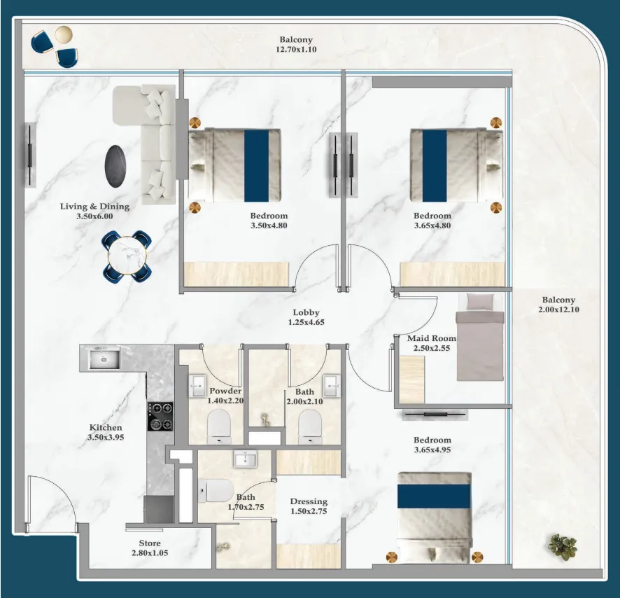 Danube Sparklz floor plan