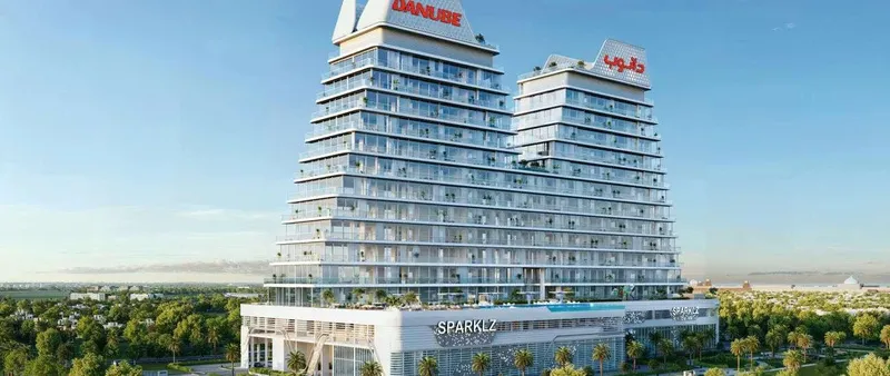 Exterior at Sparklz in Jebel Ali Village Dubai