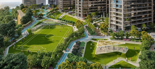 Sport Courts amenity image at The Serene at Sobha Central