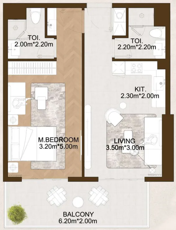 HZ DEVELOPMENT Sports View 2 floor plan