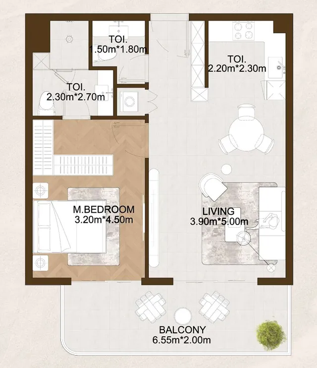 HZ DEVELOPMENT Sports View 2 floor plan