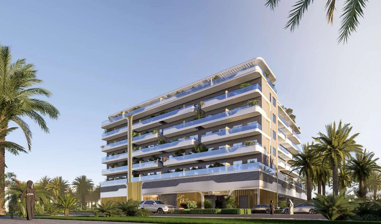 Exterior at Sports View 2 in Dubai