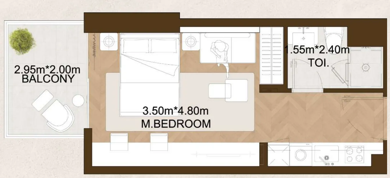 HZ DEVELOPMENT Sports View 2 floor plan