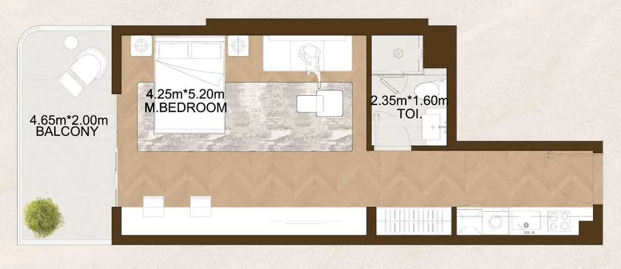 HZ DEVELOPMENT Sports View 2 floor plan