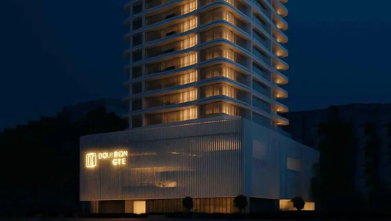 Exterior at SquareX One in JVC (Jumeirah Village Circle) Dubai