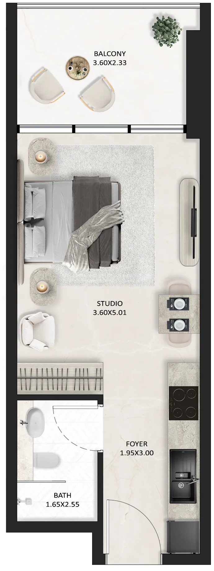Tasmeer Indigo Properties SquareX One floor plan
