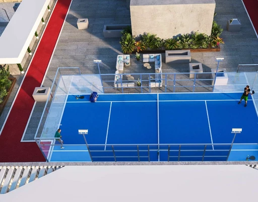 Squash Court amenity image at Whitecliffs Residences