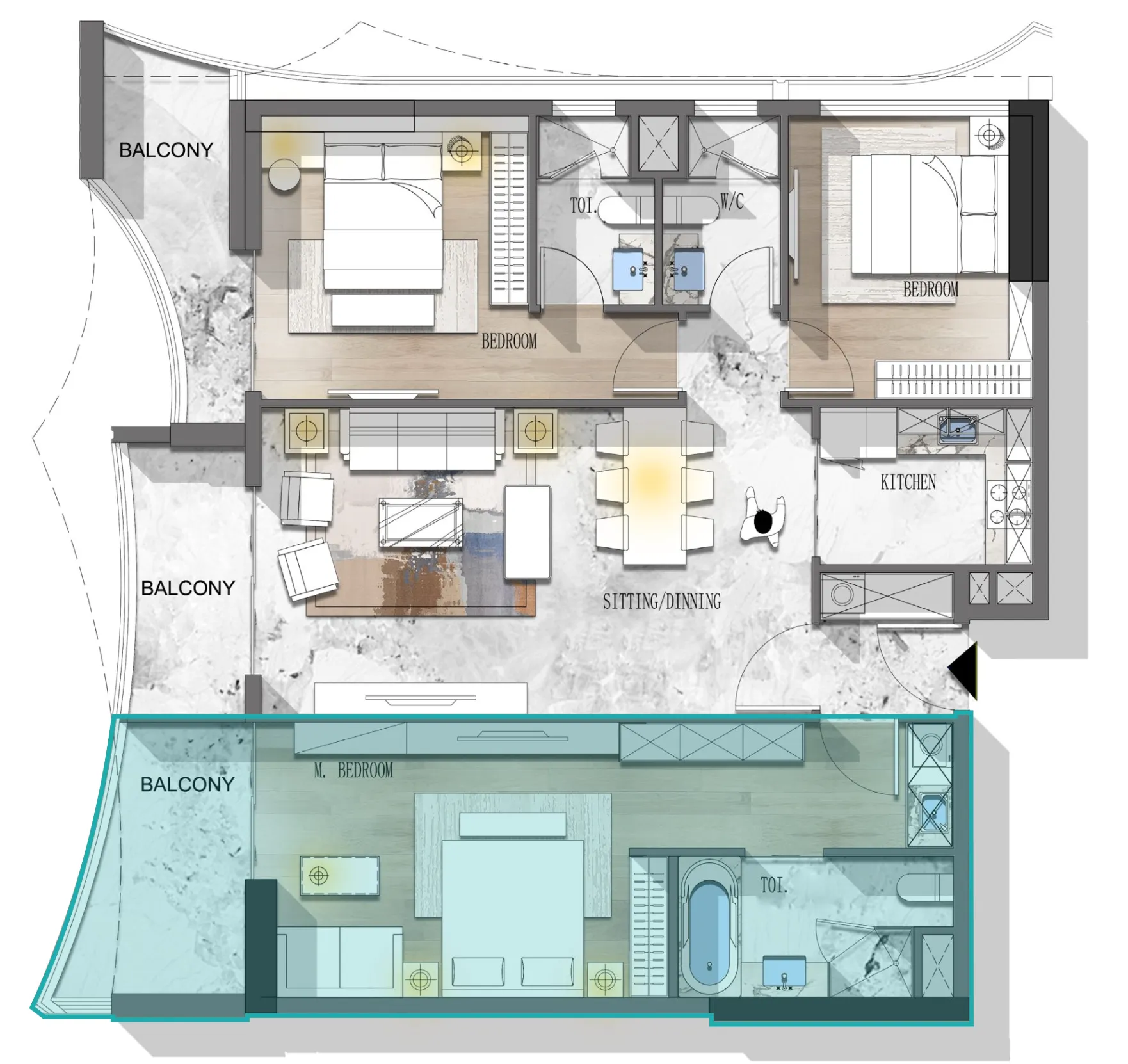 STAMN Real Estate Development Stamn Nautis Residences floor plan