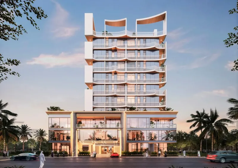 Exterior at Stamn Nautis Residences in Dubai Islands Dubai