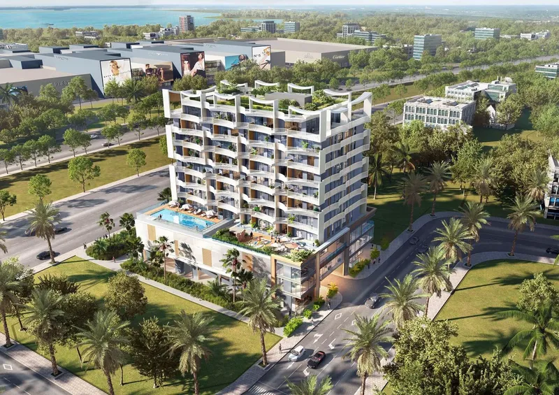 Exterior at Stamn Nautis Residences in Dubai Islands Dubai
