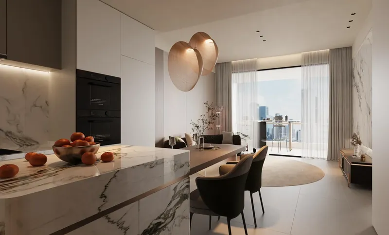 Interior at Stamn One in Al Satwa Dubai