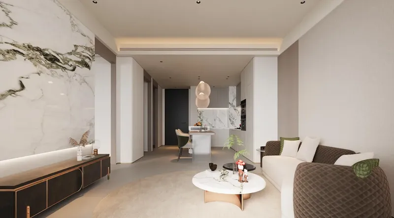 Interior at Stamn One in Al Satwa Dubai