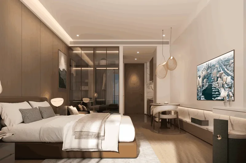 Interior at Stamn One in Al Satwa Dubai