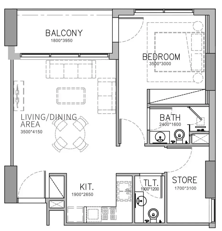 STAMN Real Estate Development Stamn Yuni floor plan