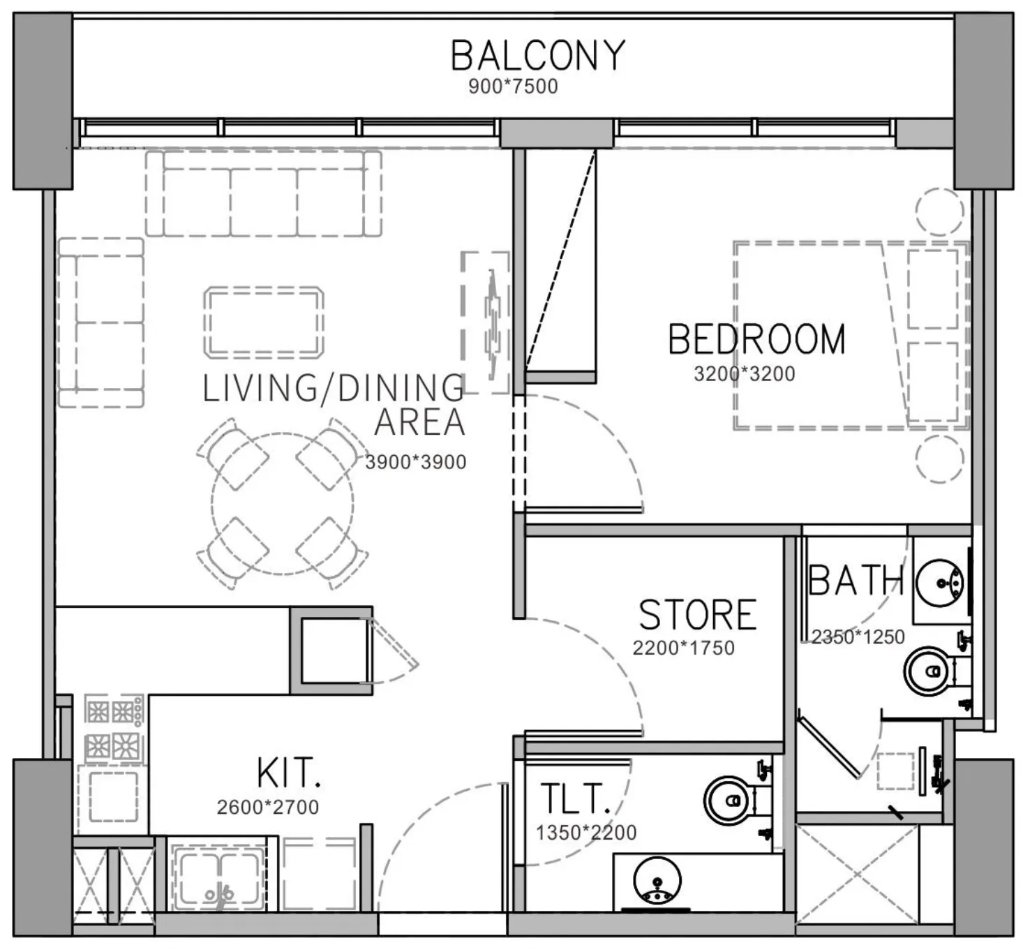 STAMN Real Estate Development Stamn Yuni floor plan