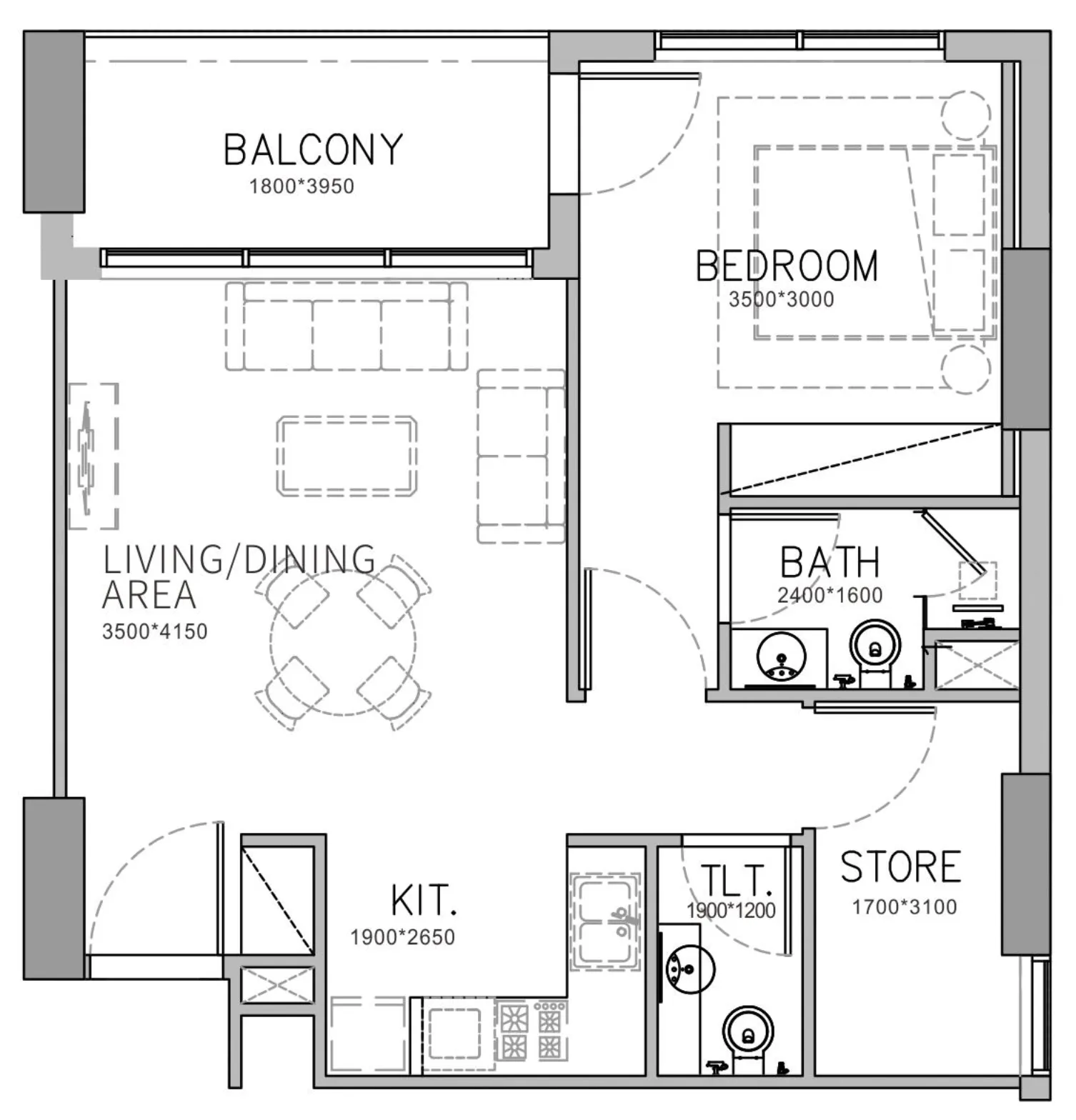 STAMN Real Estate Development Stamn Yuni floor plan