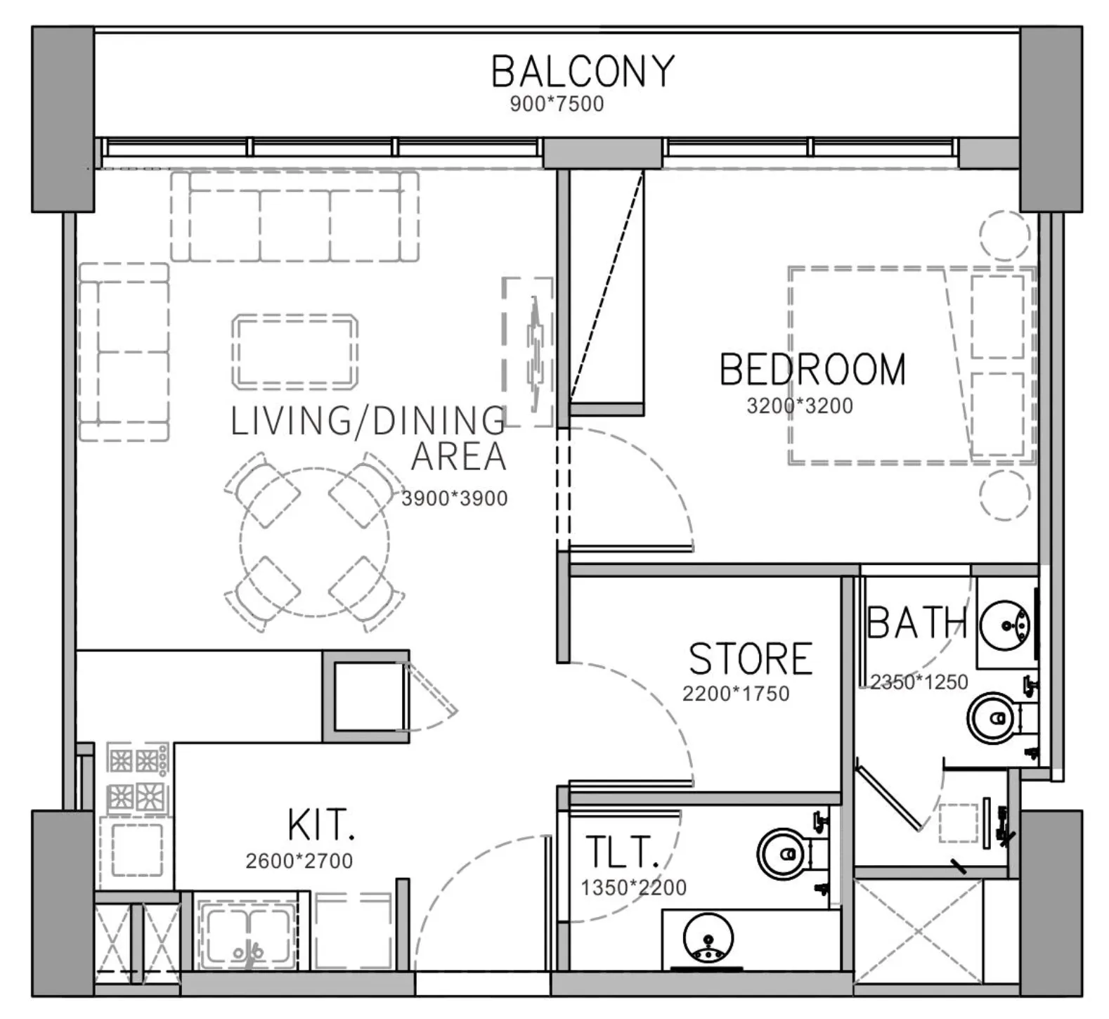 STAMN Real Estate Development Stamn Yuni floor plan