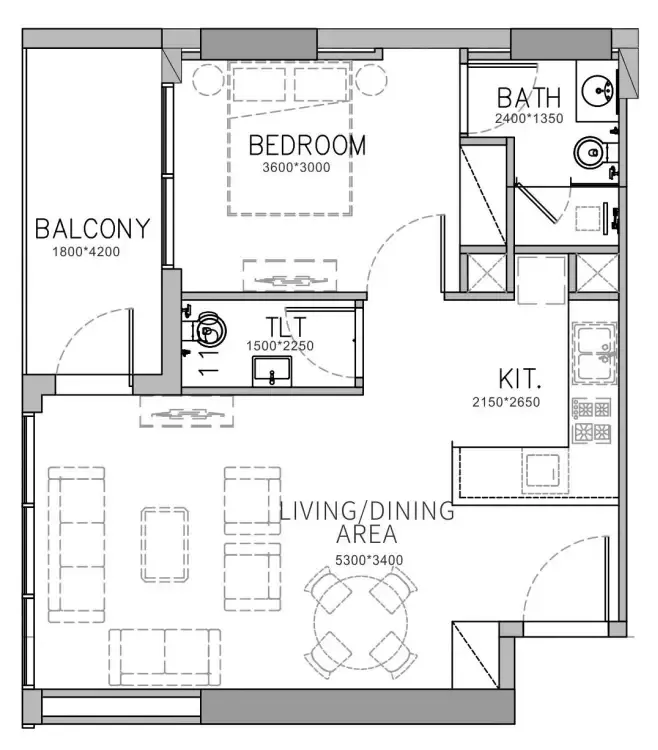 STAMN Real Estate Development Stamn Yuni floor plan