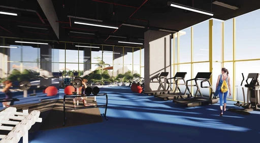 State-Of-The-Art Gym amenity image at The Community JVT