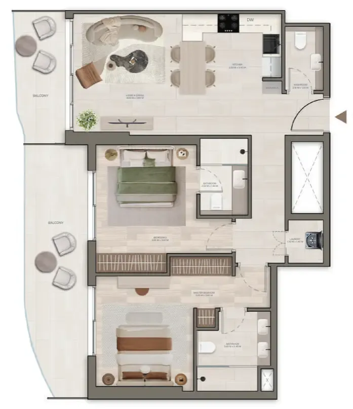 Pasha1 Developers Stax floor plan