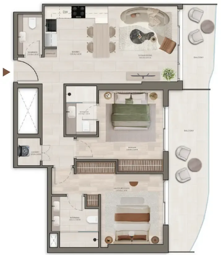 Pasha1 Developers Stax floor plan