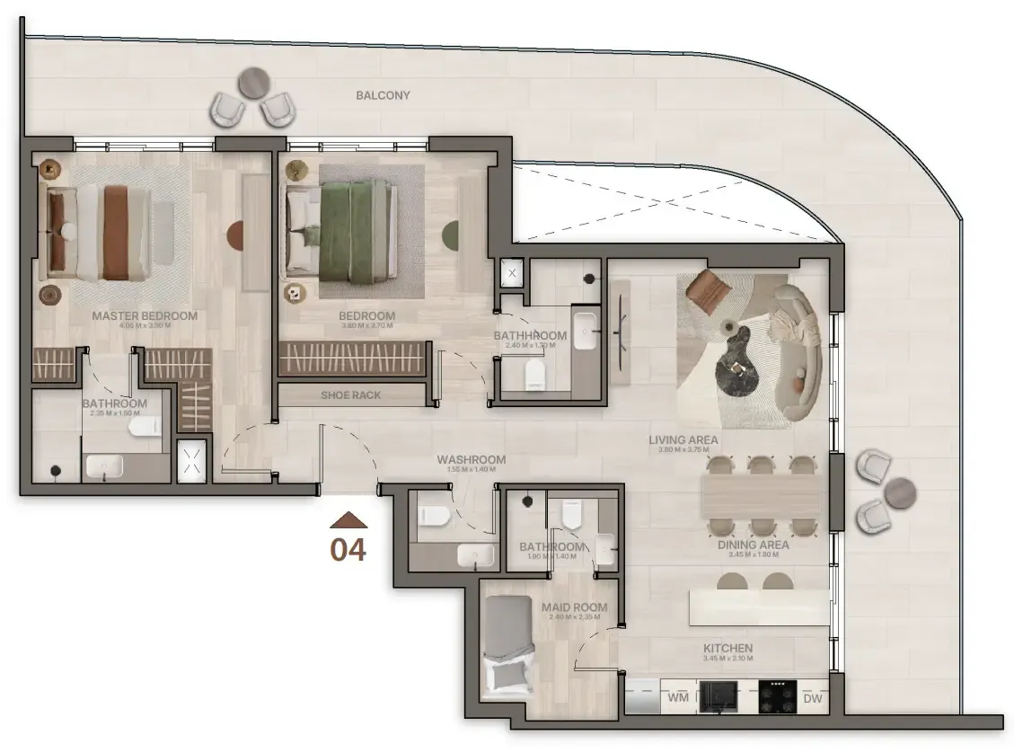 Pasha1 Developers Stax floor plan