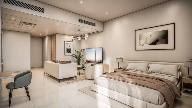 Interior at Stellar Axis in Dubai International City Dubai