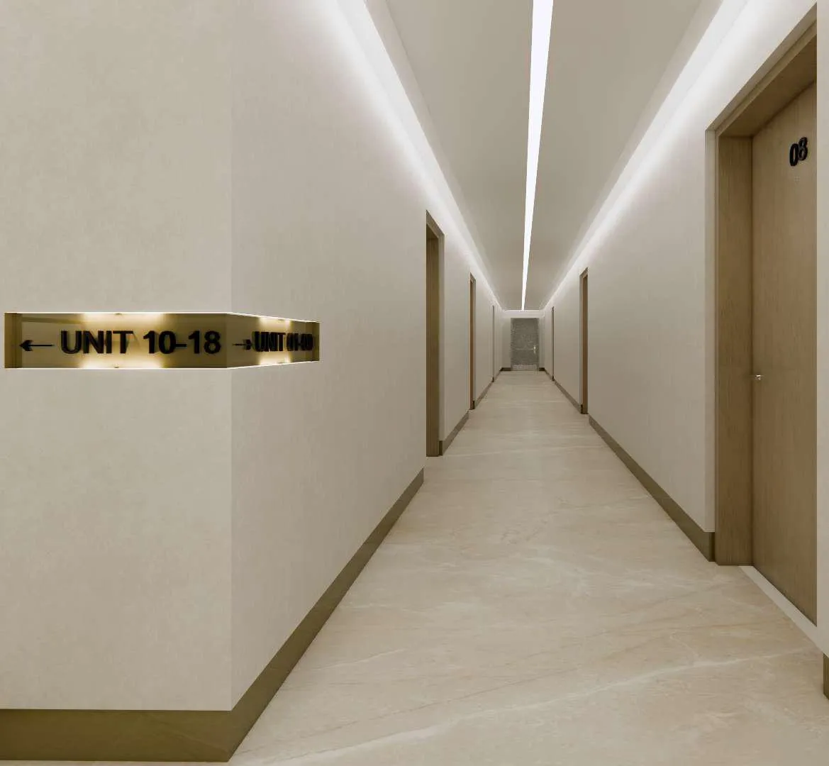 Ajmal Estate Developers Stellar Axis Lobby