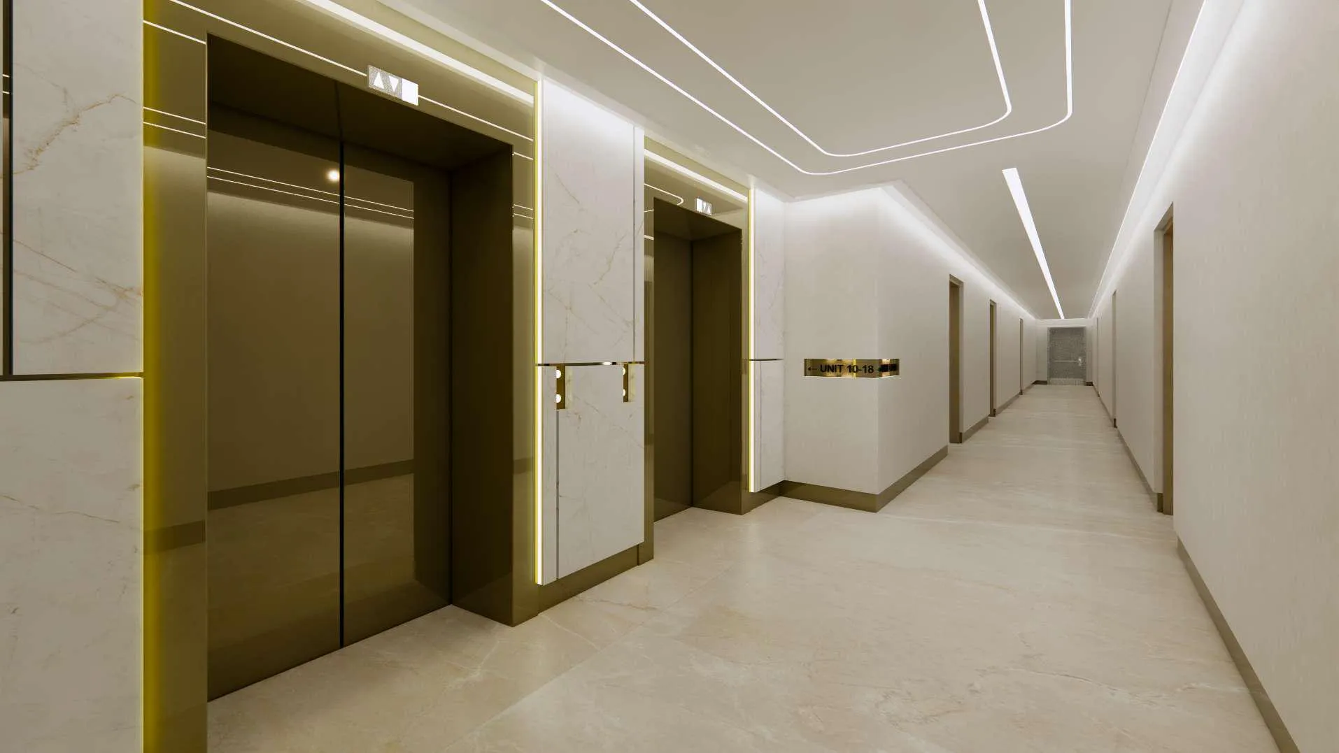 Ajmal Estate Developers Stellar Axis Lobby