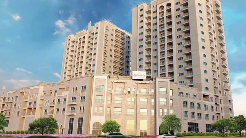 Exterior at Suburbia in Jebel Ali Freezone Extension Dubai