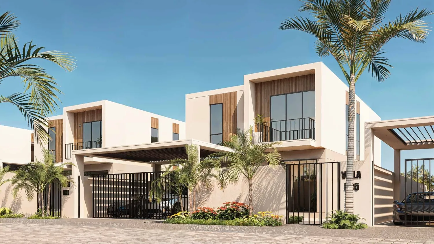 Exterior at Sukoon by Sanzen in Al Aweer Sharjah