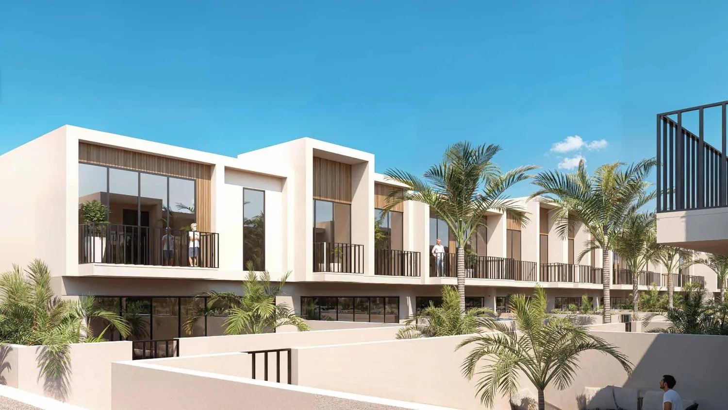 Exterior at Sukoon by Sanzen in Al Aweer Sharjah