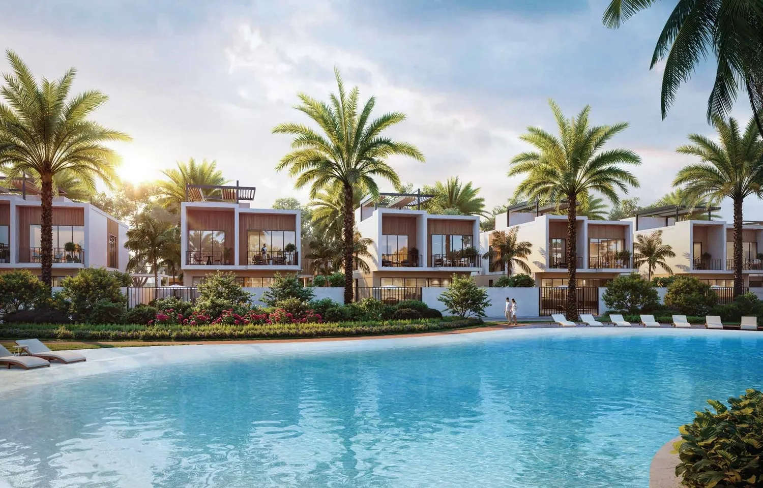 Exterior at Sukoon by Sanzen in Al Aweer Sharjah