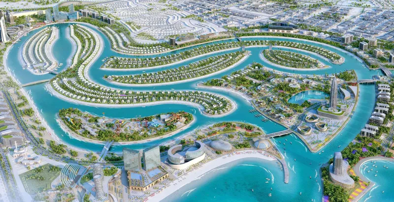 Exterior at Sun Island Villas in Al Hamriya Sharjah
