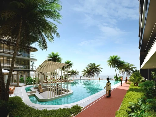 Sunken Lounge amenity image at Al Haseen Residences 6