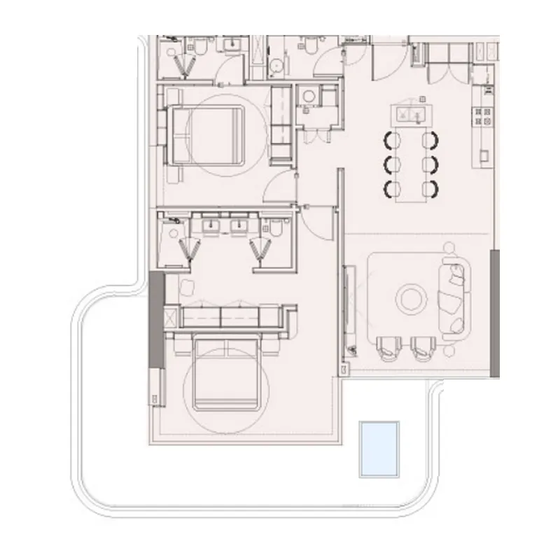 Imtiaz Development Sunset Bay 5 floor plan
